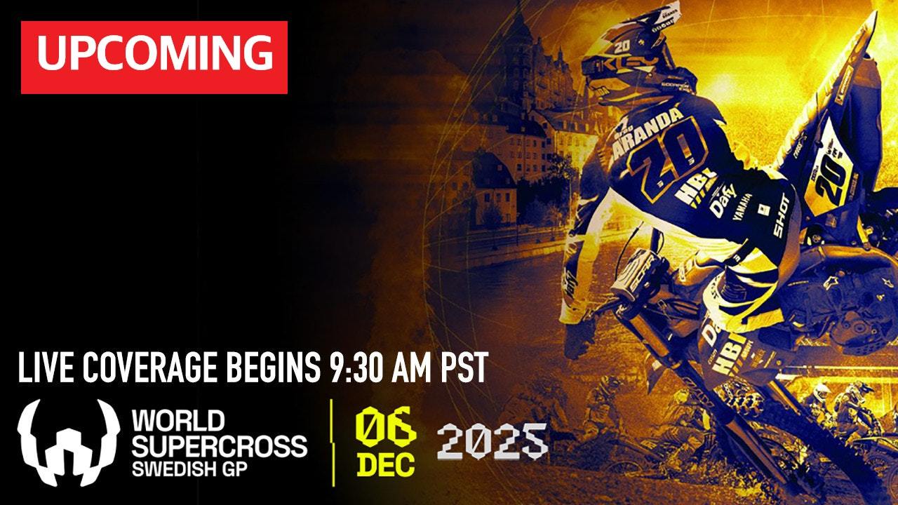 2025 World Supercross Championship - Swedish GP